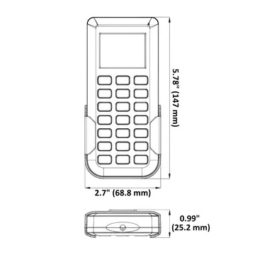 Remote Control for Bi-Level PIR Motion Sensors